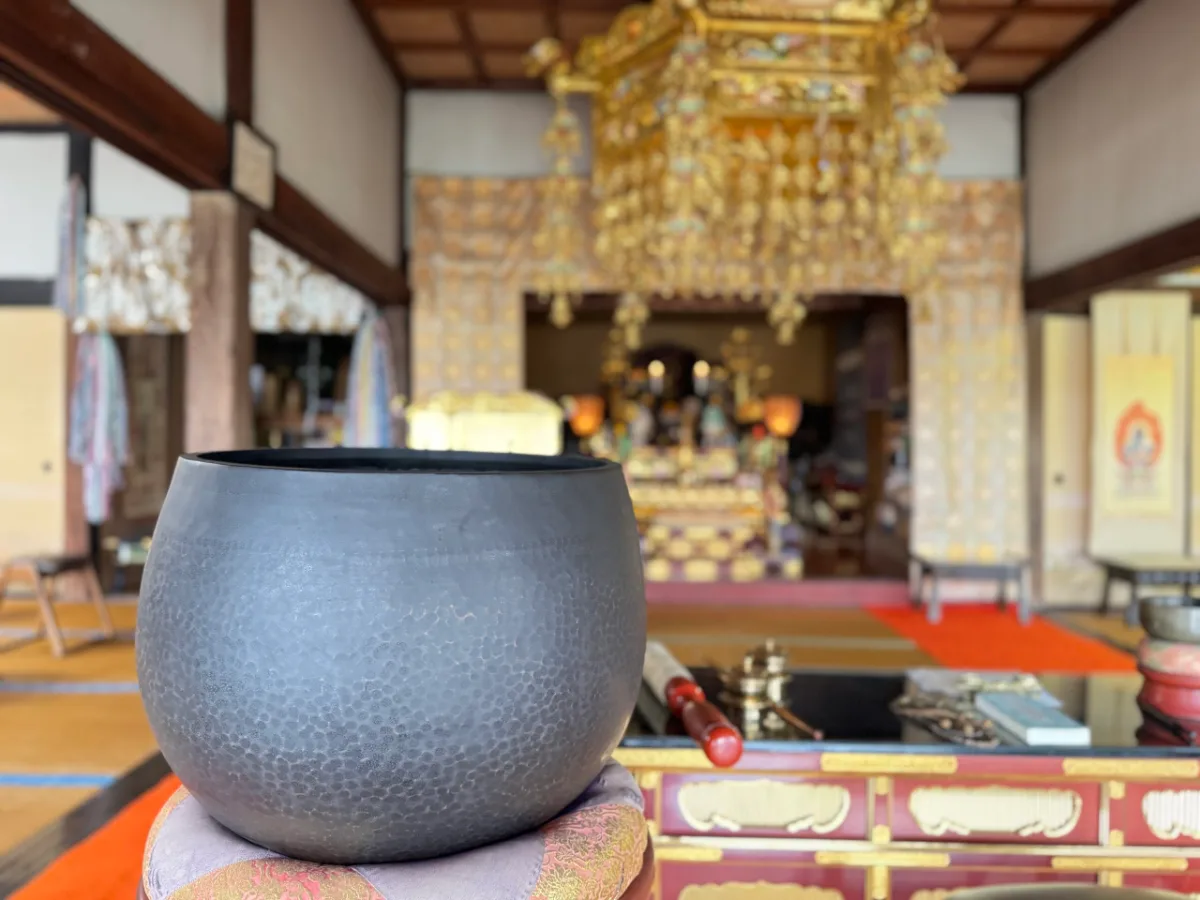 頼福寺 本堂内陣 — 結城市で法事・法要をつとめる