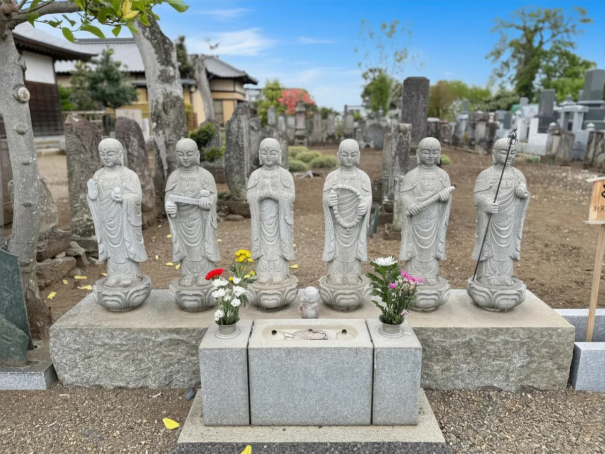 頼福寺の六地蔵